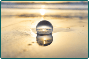 Objet faisant référence au calme spirituel